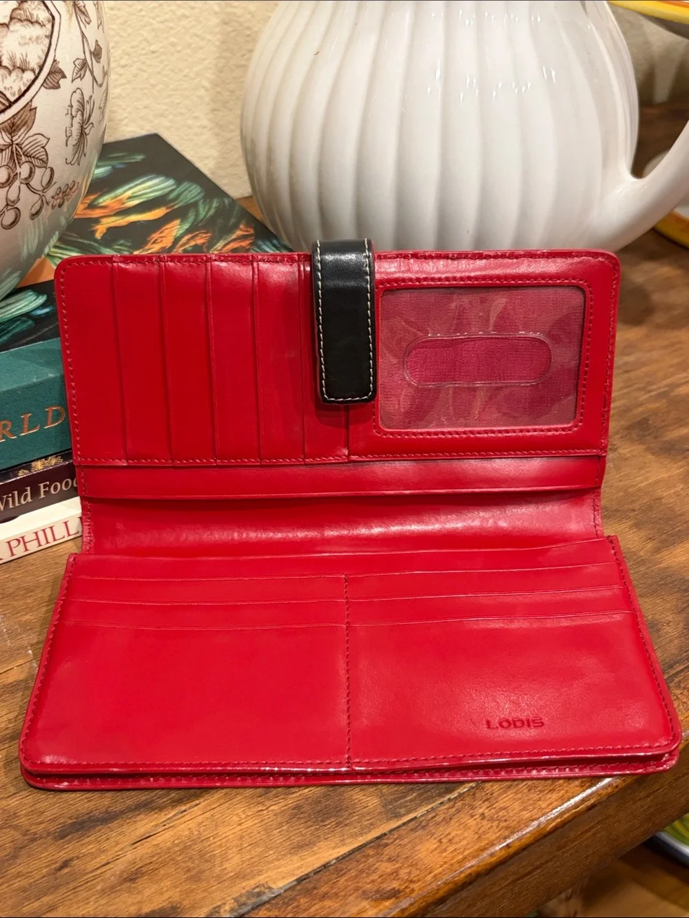 Lodis Audrey Checkbook Clutch Wallet